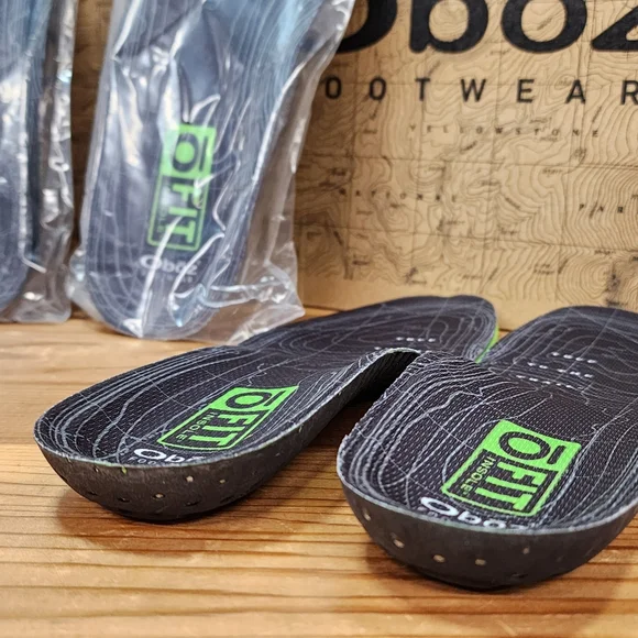 Men's Mylar OFIT insoles Bundle Qty 3 Oboz , durable, support, comfort NIB, $120 - Picture 12 of 16